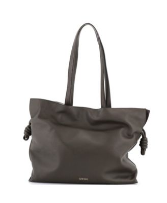 Large Flamenco Knot Bag Leather