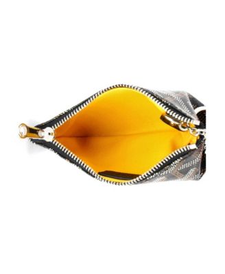 Nano Senat Zip Key Pouch Coated Canvas