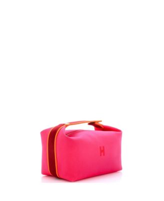 Pre-Owned HERMES GM Bride-A-Brac Travel Case Toile