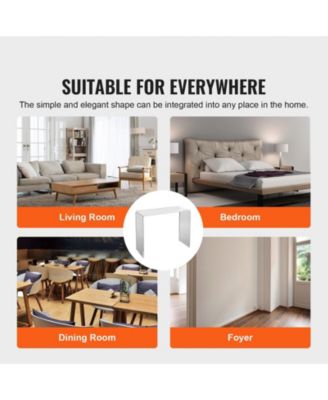 Acrylic Console Table with Open Design for Foyer and Living Room