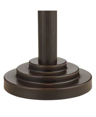 Mica Mission Desk Lamps 18 1/2" High Set of 2 Oil Rubbed Bronze for Bedroom Living Room Bedside Nightstand