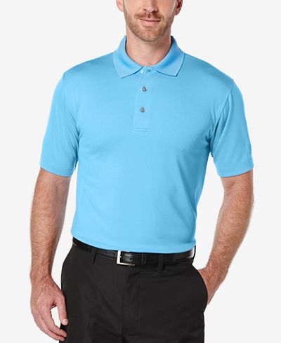 PGA TOUR Men's Big & Tall Golf Performance Airflux Polo