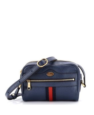 Mini Ophidia Shoulder Bag Leather