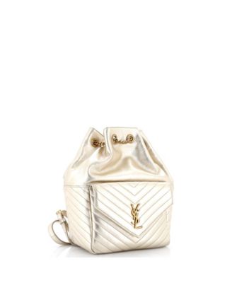 Joe Backpack Matelasse Chevron Leather