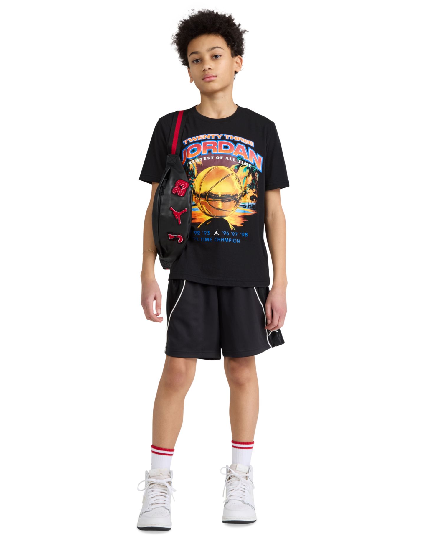 Boys' 8-20 Venice Beach Hoops Short-Sleeve T-Shirt