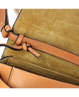 Small Gate Dual Shoulder Bag Leather