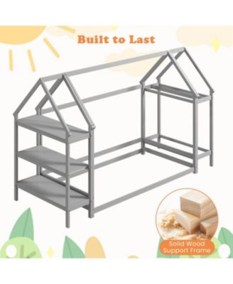 Montessori Floor Bed with Safety Rails