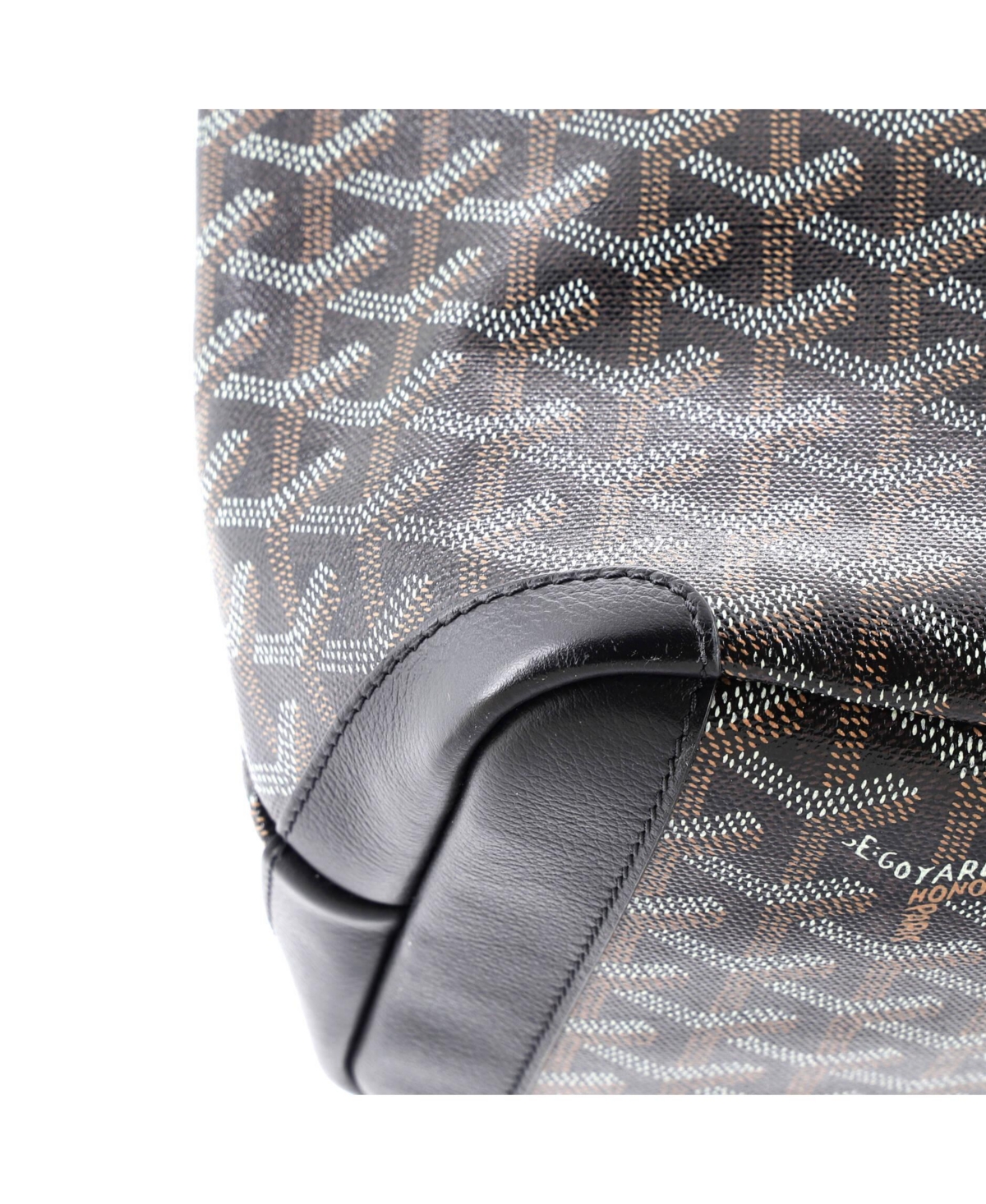 Pre-Owned Goyard Mm Artois Tote Coated Canvas