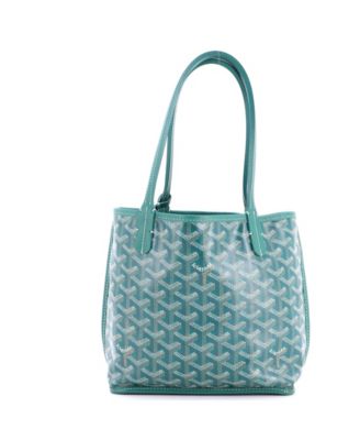 Mini Anjou Reversible Tote Coated Canvas