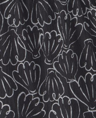 Girls' 2T-5T Floral Ruffle Top and Shorts, 2-Piece Set