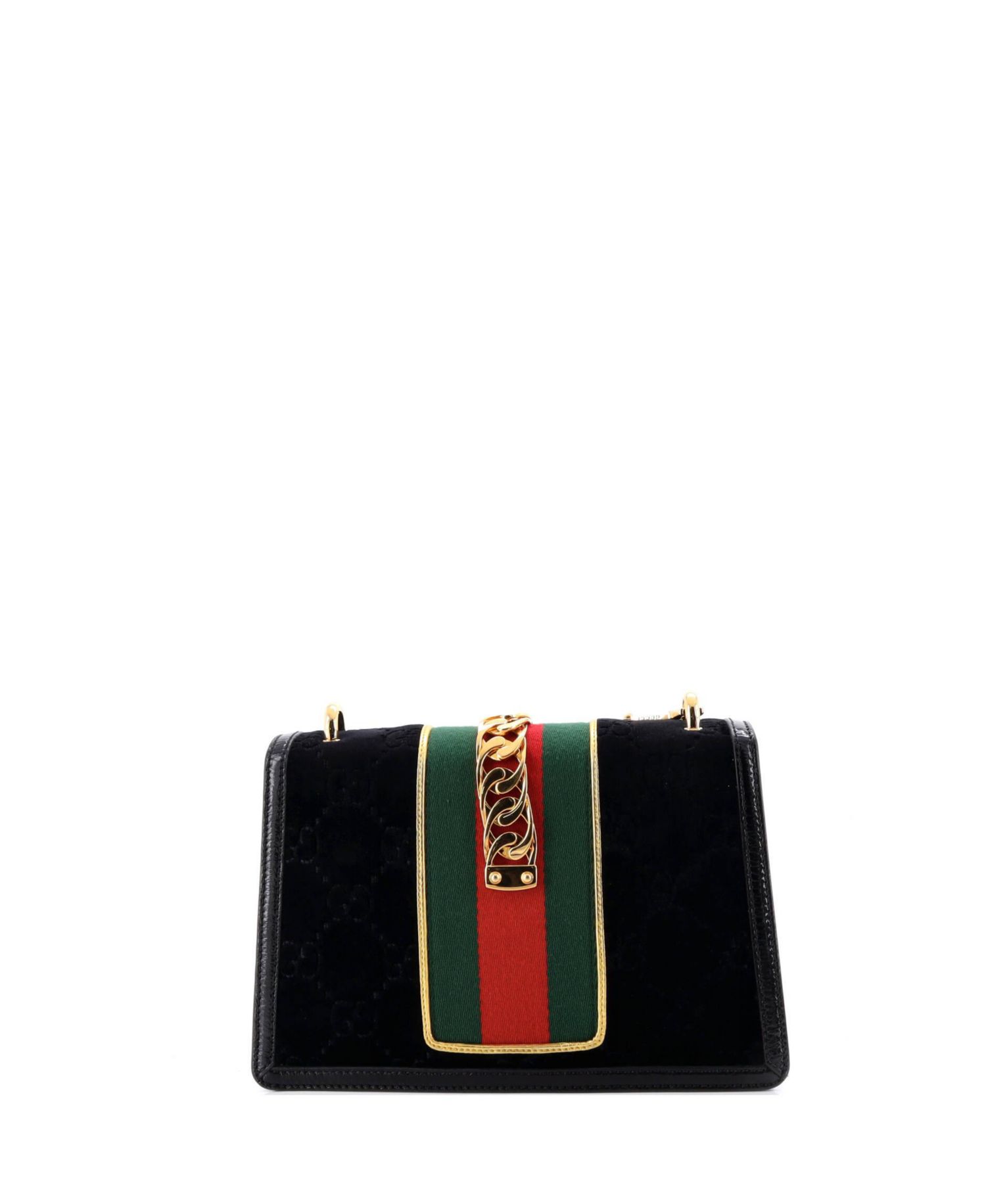 Small Sylvie Shoulder Bag GG Velvet