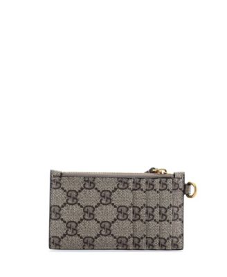 x Balenciaga The Hacker Project Zip Card Case with Strap GG Coated Canvas