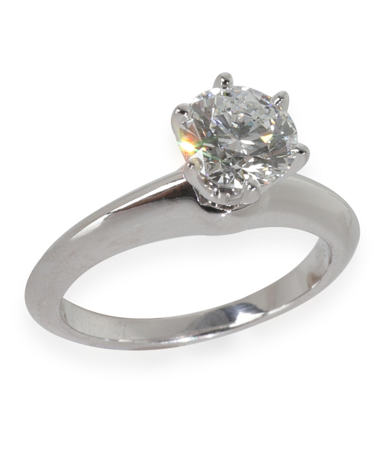 Pre-Owned Tiffany & Co ct Round Brilliant Diamond Engagement Ring