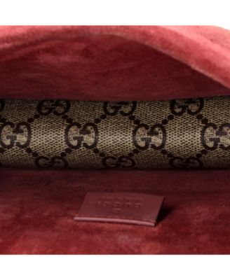 Mini Dionysus Bag Blooms Print GG Coated Canvas