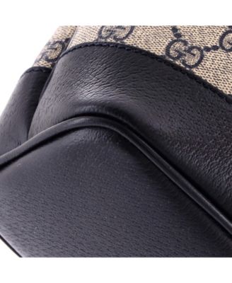 Small Ophidia Top Handle Shopping Tote GG Coated Canvas and Leather