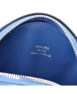 Pre-Owned HERMES Basketball Change Purse Leather