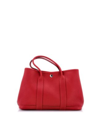 30 Garden Party Tote Leather