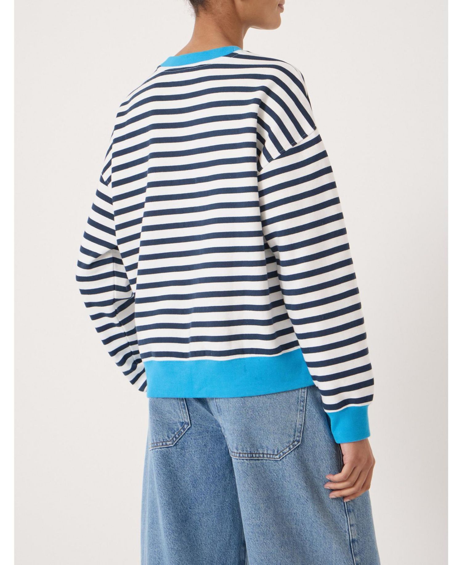 Women's Luca Stripe Heavyweight Sweatshirt