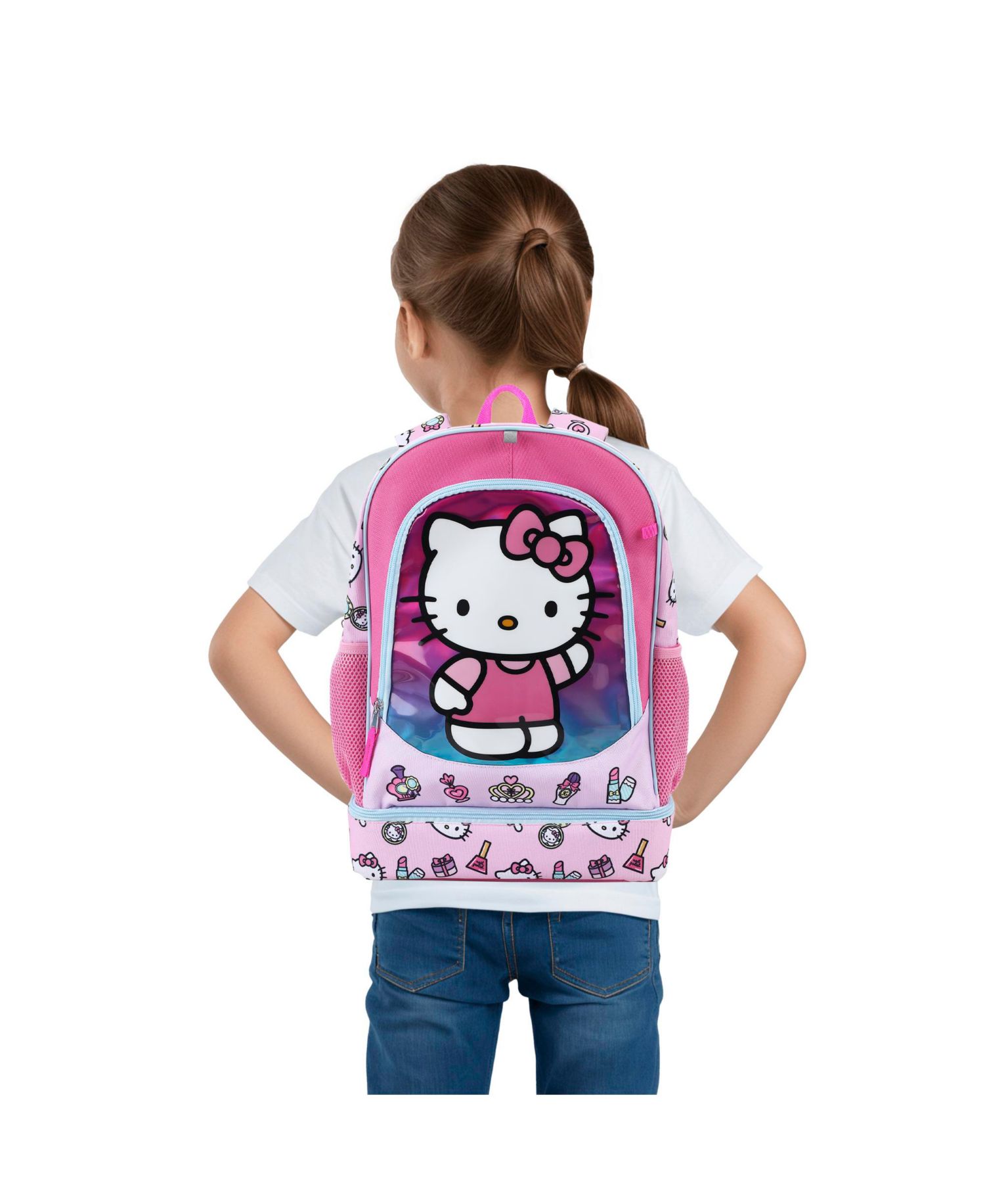 Makeup Icons 5 Piece 17 Inch Backpack Set