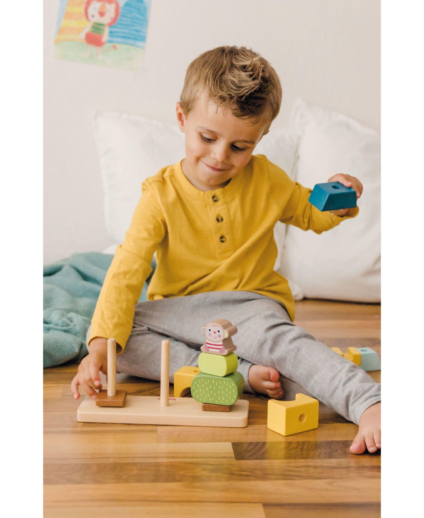 Детские конструкторы Bababoo and friends Friends Stacking Toy, цвет: Open Miscellaneous — фото 3