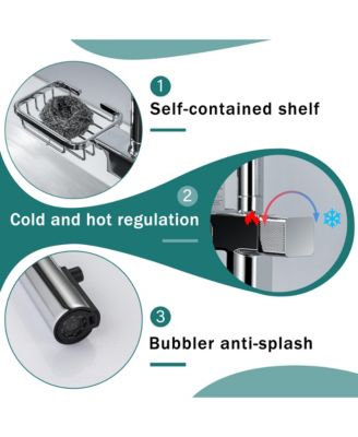 Wall Mount Folding Kitchen Pot Filler Faucet