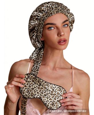 Pure Silk Bonnet+Eye Mask Set
