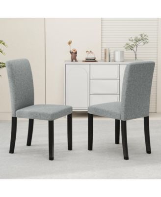 Mid Century Modern Dining Chairs Set of Two