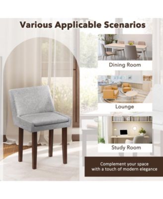 Three Piece Accent Table and Chair Set for Living Room