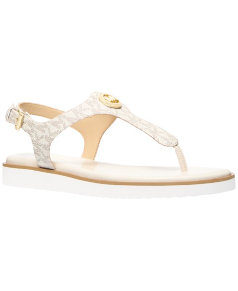 Женские сандалии MICHAEL Michael Kors Michael Kors Women's Val Thong Round Toe Flat Sandals