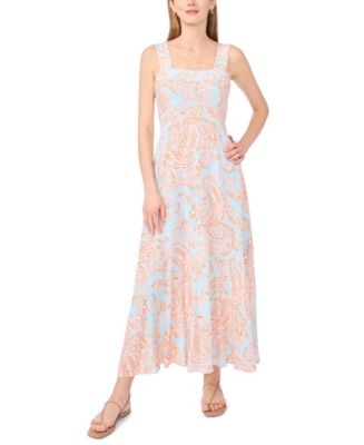 alice and olivia pink lace dress Alice + Olivia Henrietta Fitted Full Flare Maxi Dress with Tie Belt in  English Rose
