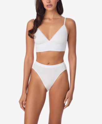 Women's Cabana Cotton Longline Bralette