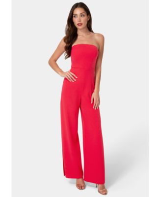 Women's Strapless A-Line Jumpsuit