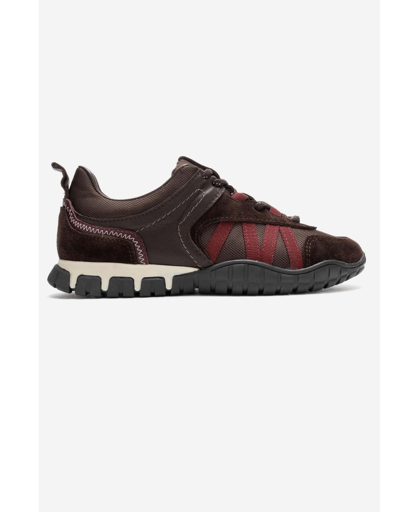 Женские кроссовки Forever & Always Shoes Fiera Leather Mesh, цвет: Коричневый — фото 2