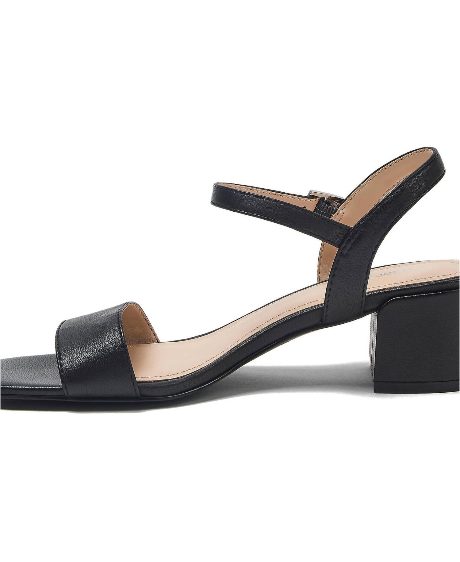 Women's Essential Leather Block Heels