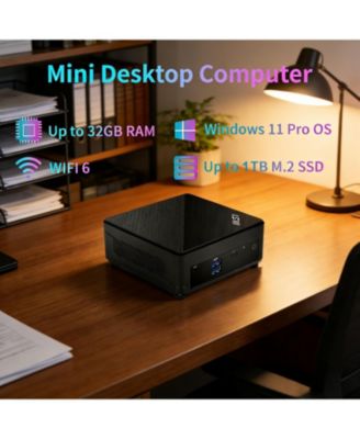 Cubi 5 Mini Desktop Intel Core i5 16GB RAM Intel UHD Graphics 512GB SSD Storage Windows 11 Pro