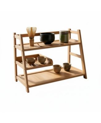 Matcha Station Coffee Organizer Shelf For Kitchen Countertop Tea Bar Powder Tools Cup Lovers