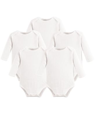 Baby Boys Unisex Natural Cotton Long-Sleeve One-Piece