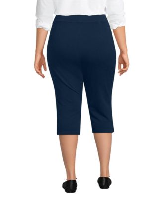 Women's Starfish High Rise Pintuck Capri Pants