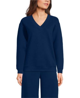 Women's Long Sleeve Serious Sweats V-neck Sweatshirt