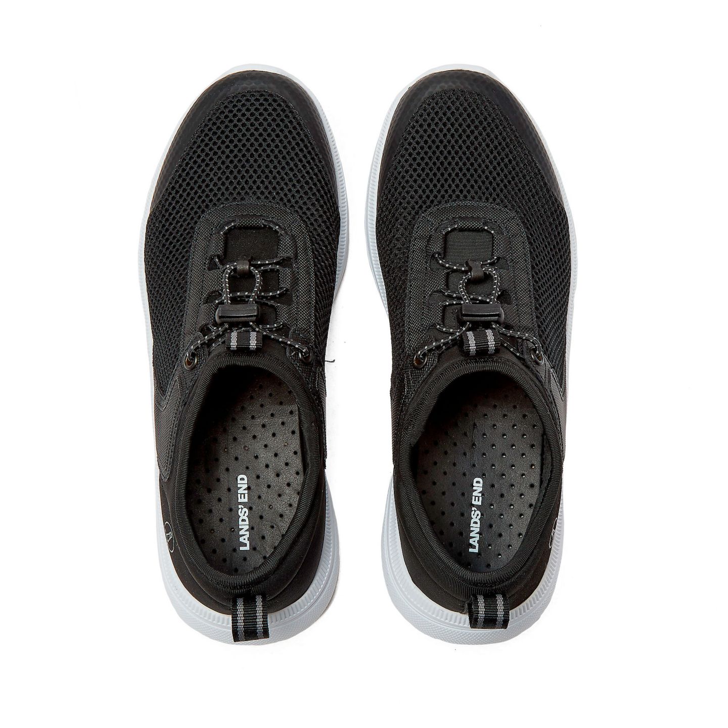 Женские кроссовки Lands' End Sneaker Water, цвет: Чёрный — фото 4