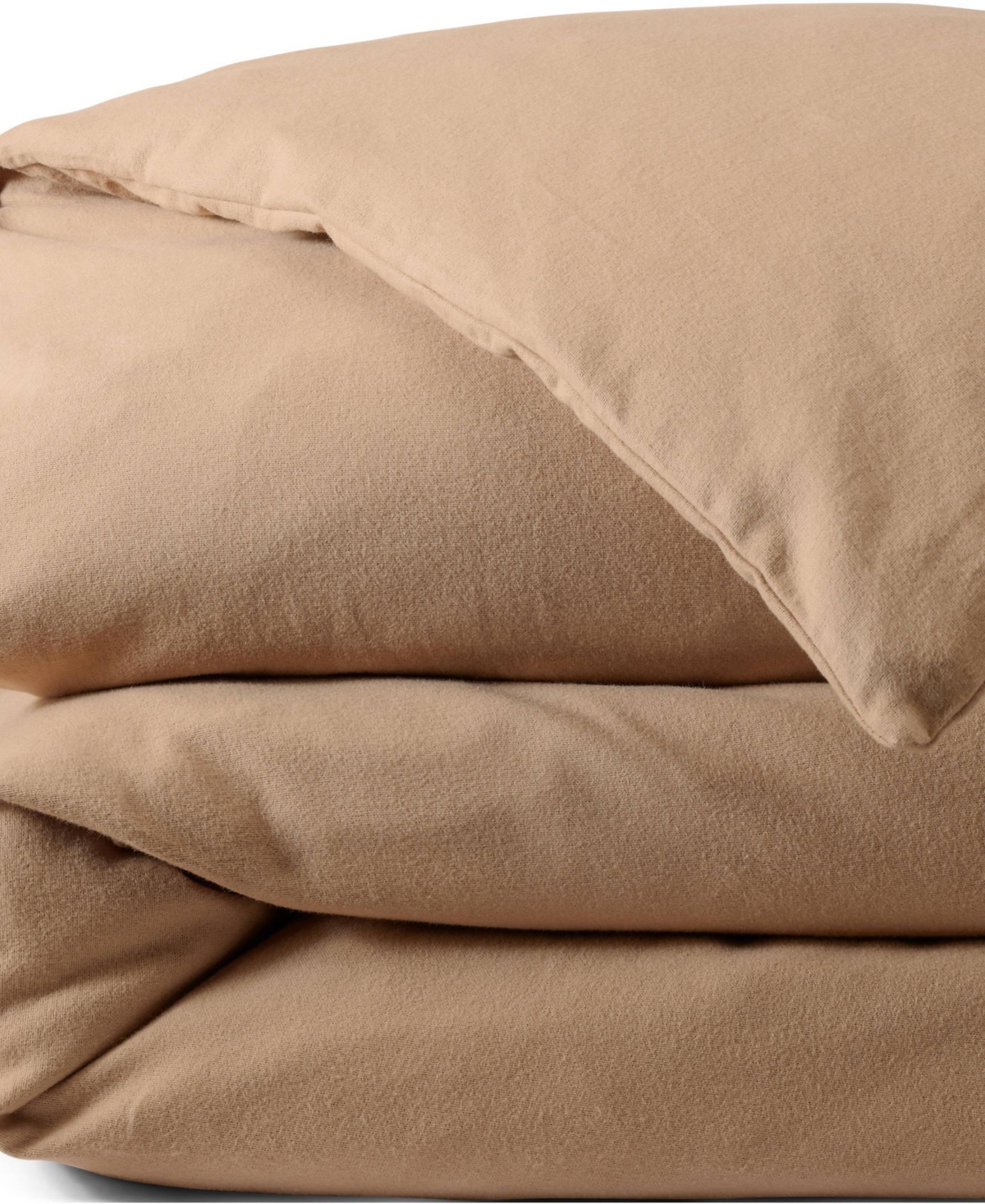 Lands' End Comfy Super Soft Cotton Flannel Duvet Bed Cover