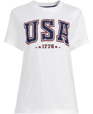 Women's Short Sleeve Crew Neck Graphic T-Shirt