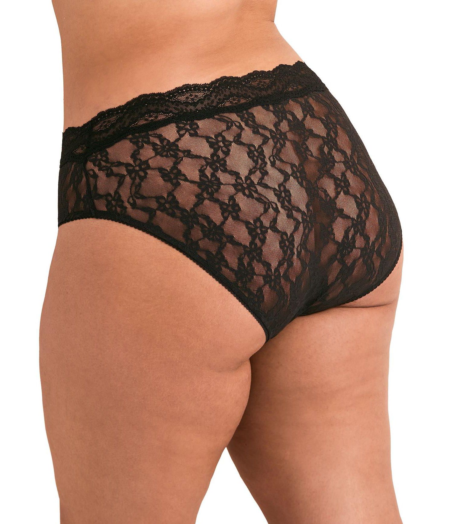 Plus Size Marine High Waisted Panty