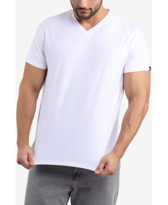 X RAY Men's Basic V-Neck Short Sleeve T-Shirt