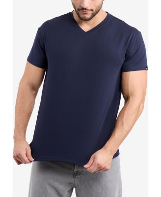 X RAY Big & Tall Basic V-Neck Short Sleeve T-Shirt