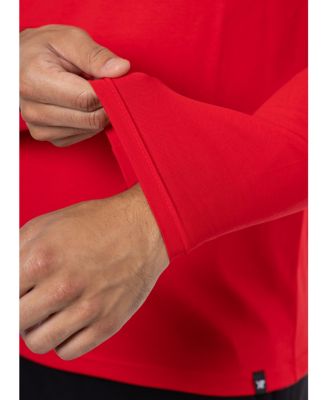 X RAY Men's Long Sleeve Henley T-Shirt