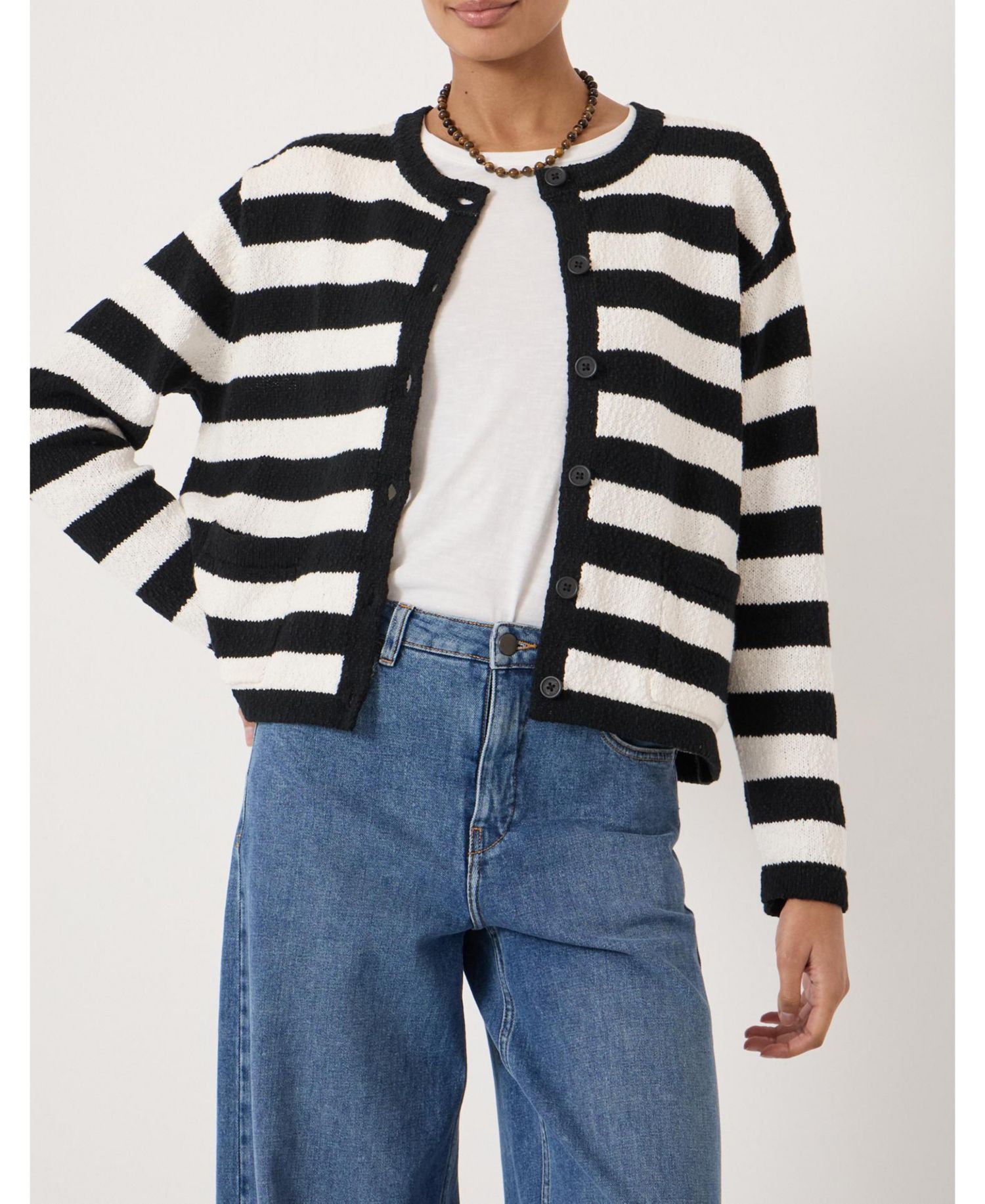 Women's Tess Textured Cotton Blend Cardigan