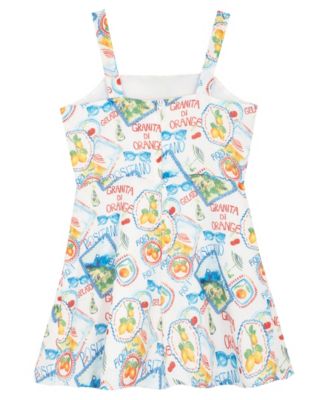 Girls' 7-16 Postcard Sleeveless Dress