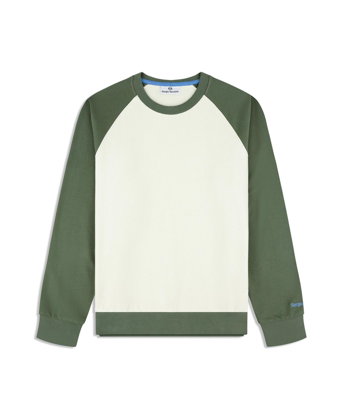 Мужской свитшот Sergio Tacchini Suonare Crewneck, цвет: Аквамариновый — фото 5