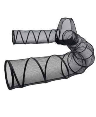 Zeus and Ruta Outdoor Cat Enclosure Portable Pet Tent Cage Free Playpen with Tunnel Playground for Cats Small Animals